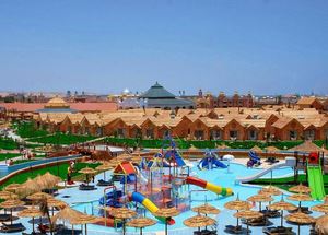 Отель 4 звезды Albatros Jungle Aqua Park для отдаха с детьми в Хургаде Египет